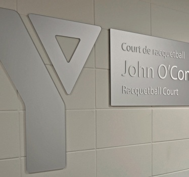 YMCA-YWCA 180 Argyle, Ottawa, general signage