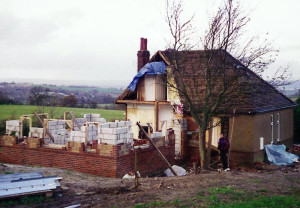 Remodelling of a private residence, Cam Peak, England