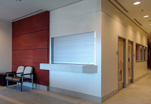 Royal Ottawa Hospital, reception area reconfiguration