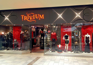 Trivium Gothic and Fetish store, Rideau Centre, Ottawa