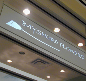 Bayshore Flowers, Bayshore, Ottawa, branding signage