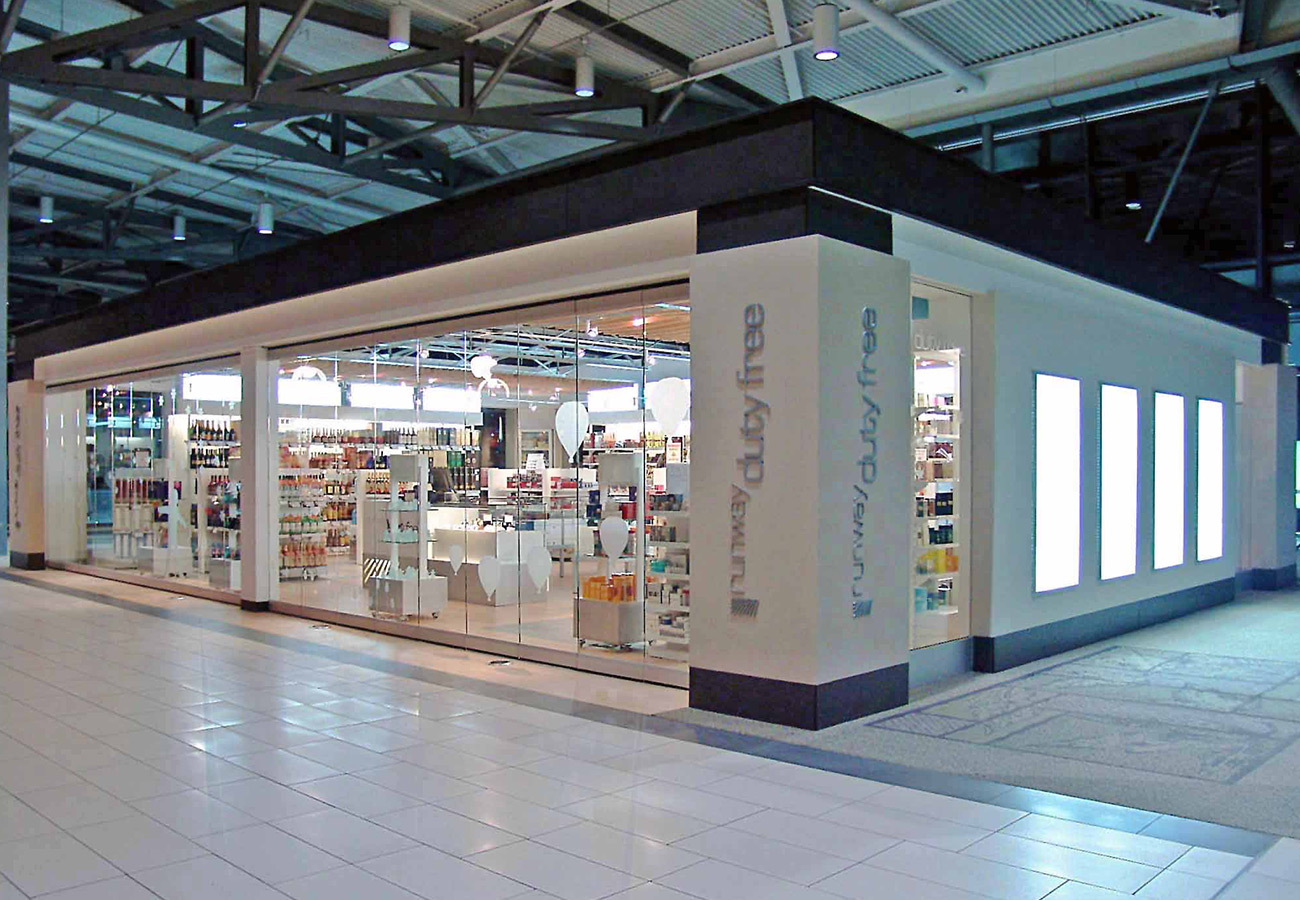 Duty Free stores, Ottawa Airport (assistance to Griffiths Rankin Cook Architects)