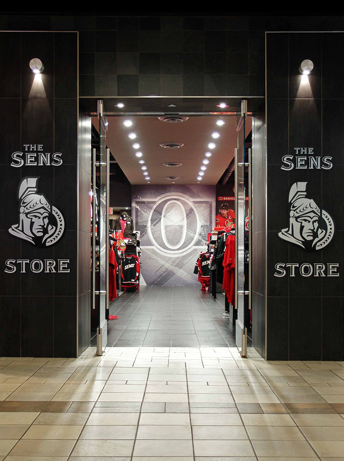 The Sens Store, Rideau Centre, Ottawa