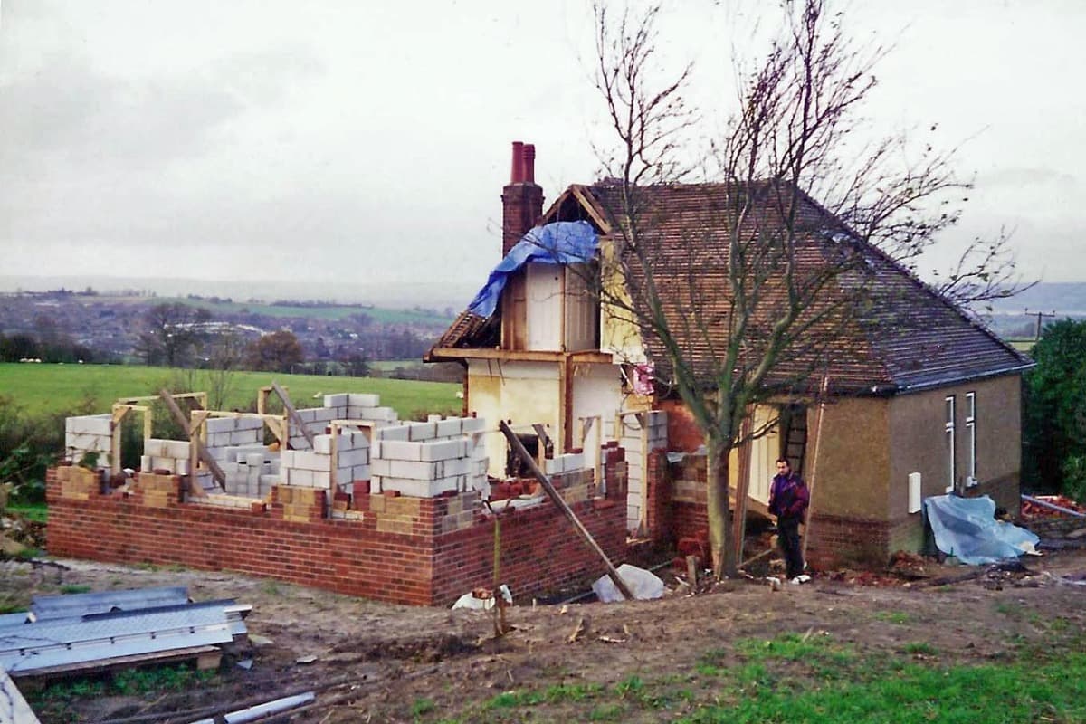 Remodelling of a private residence, Cam Peak, England